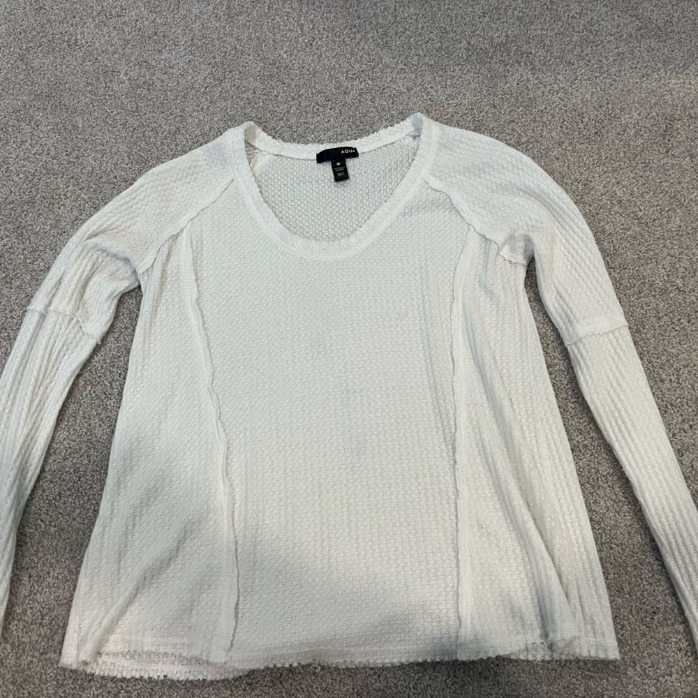 Womens Aqua long sleeve